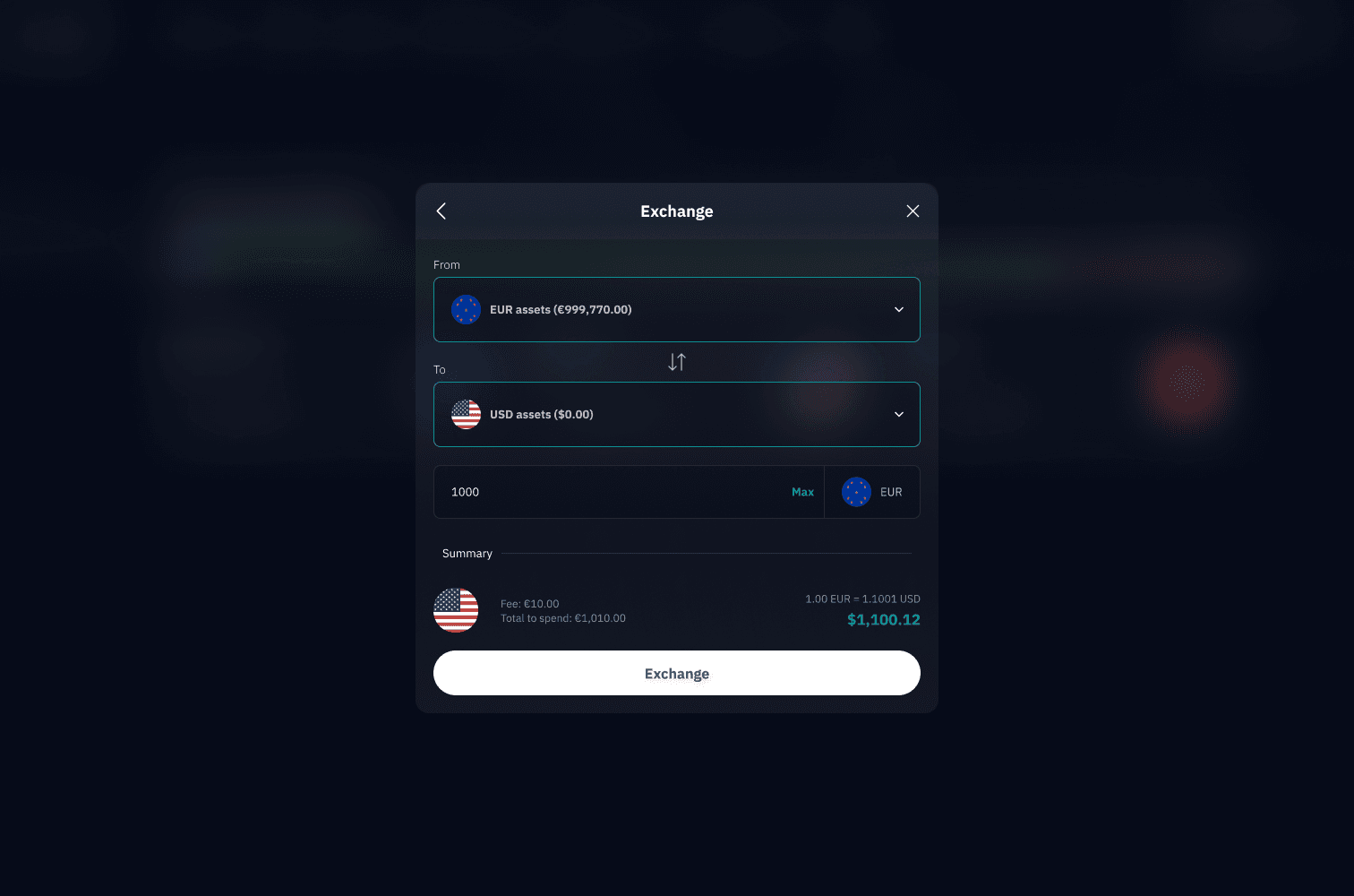 xPay forex exchange view