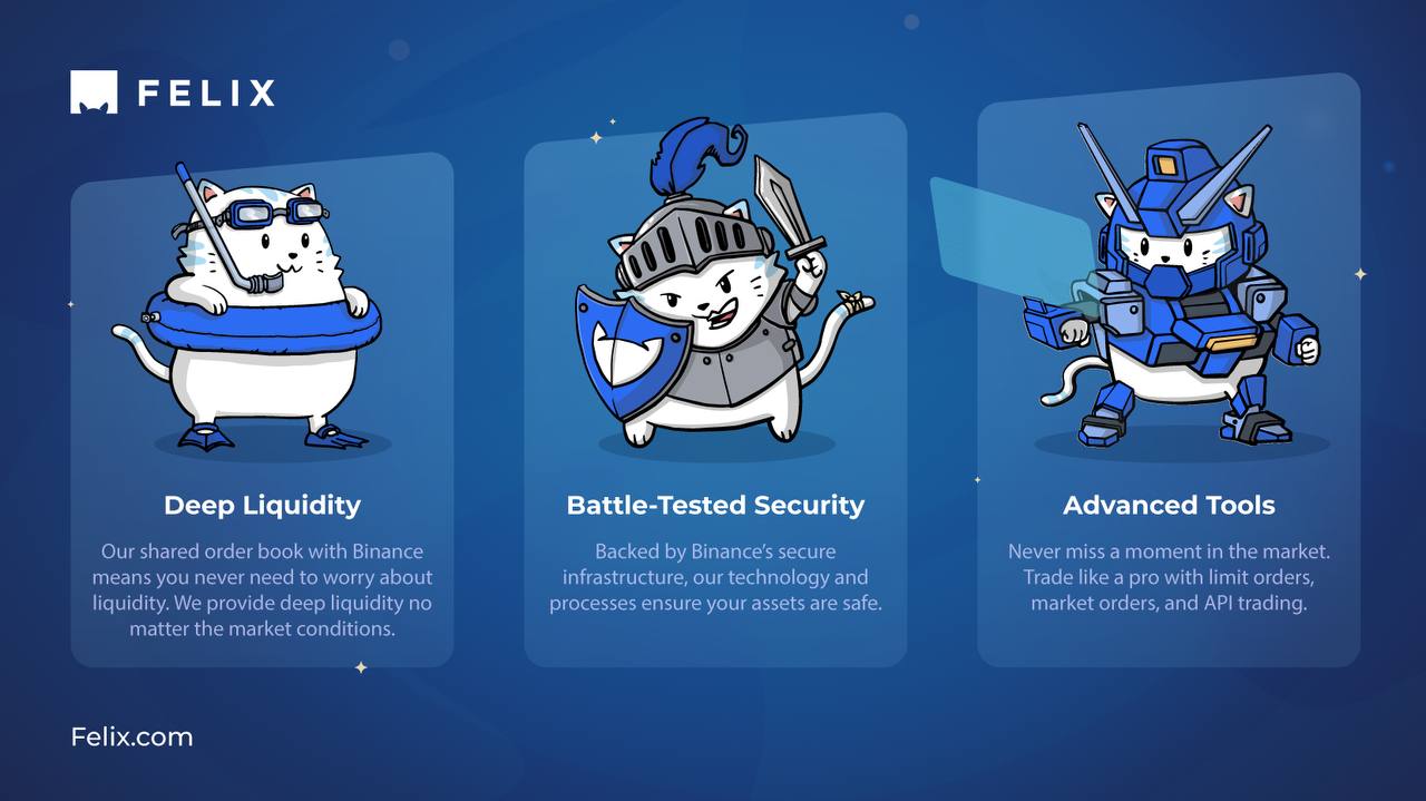 Felix Exchange features social post