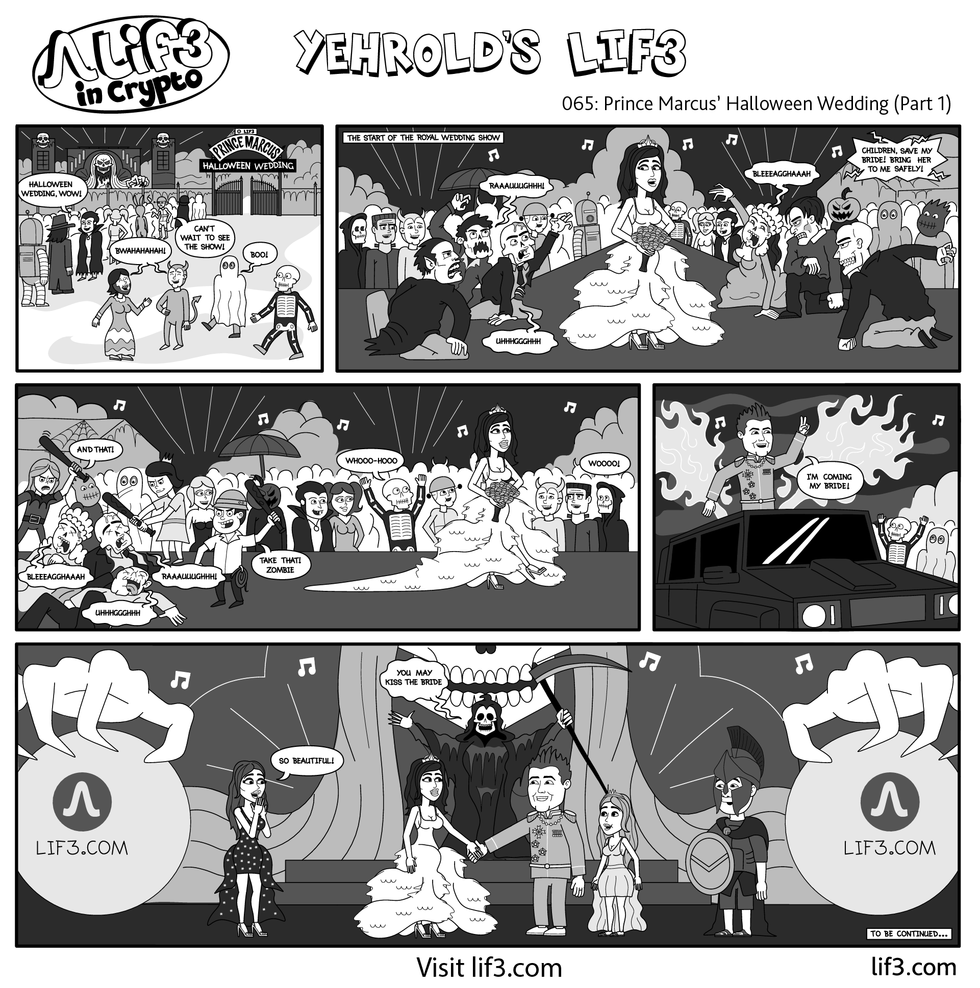 Lif3 in Crypto comic, episode 64