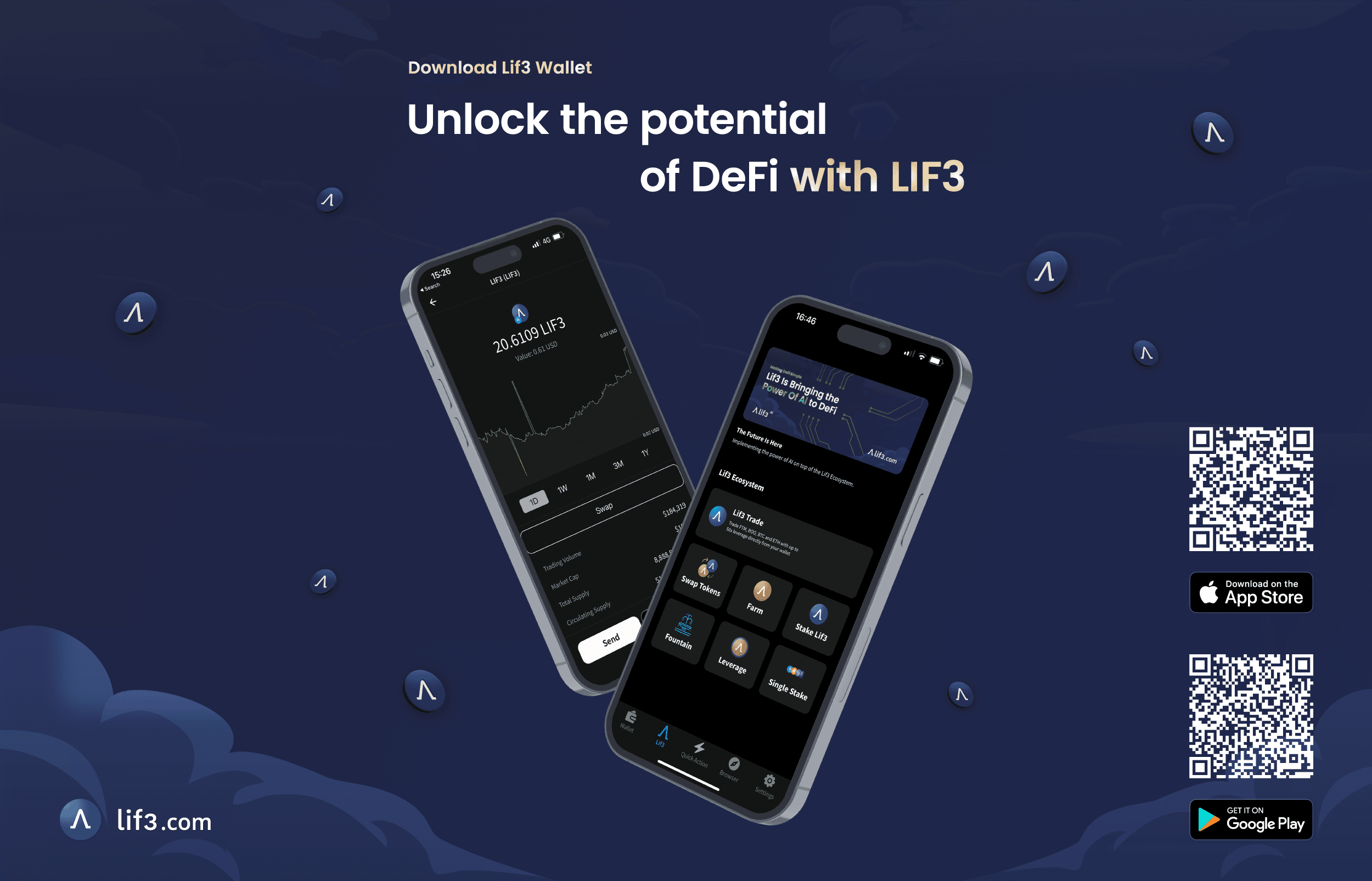 Lif3 Wallet social post 5